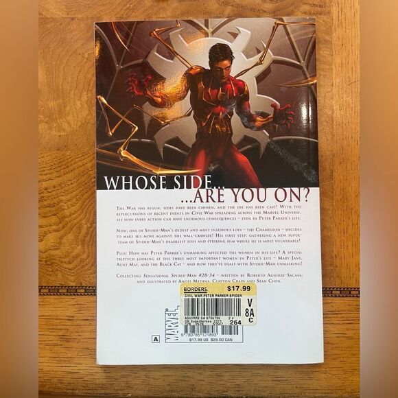 Spider-Man Civil War Comic Book - Picture 3 of 3